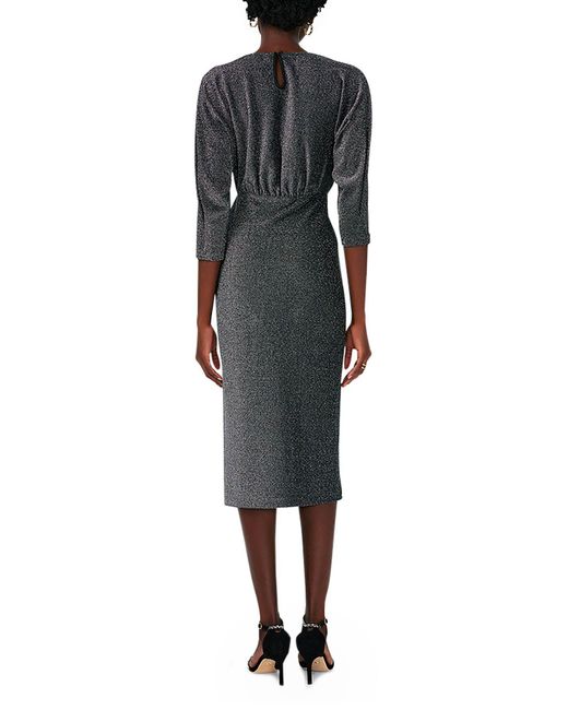 Diane von Furstenberg Chrisey Dress in Gray | Lyst