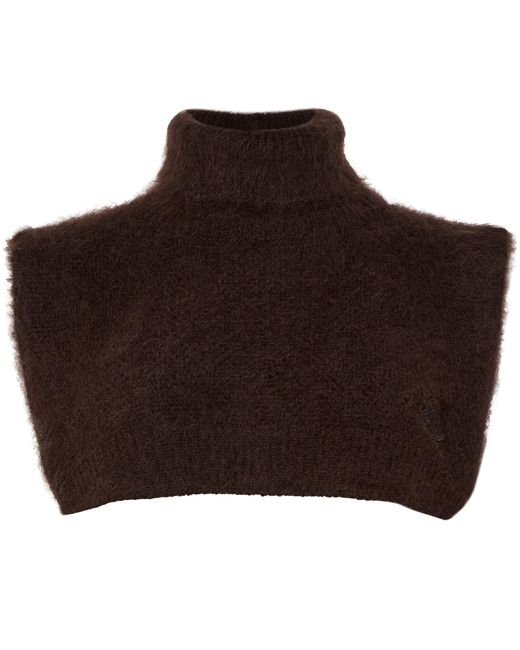 Moncler Brown Turtleneck Cape