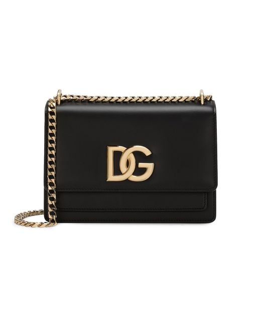 Dolce & Gabbana Black 3.5 Crossbody Bag