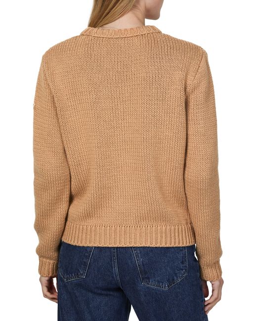 Moncler Natural Patterned Sweater