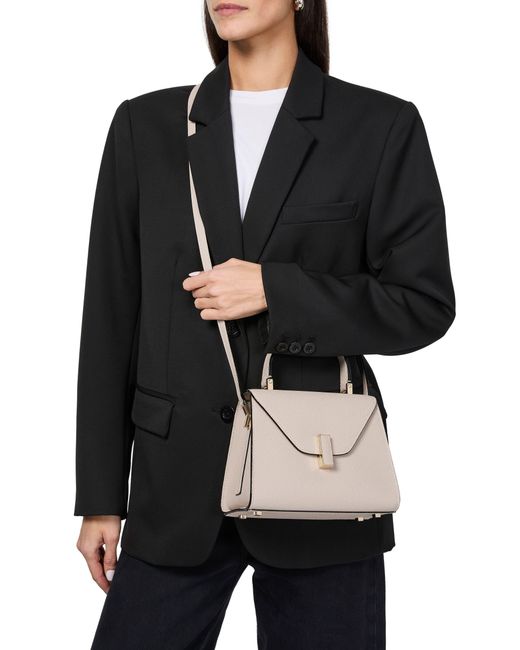 Valextra Gray Iside Mini Bag