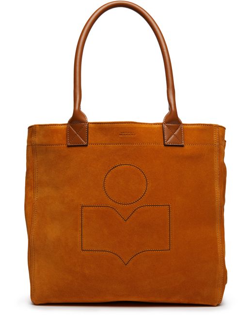 Isabel Marant Brown Small Yenky Tote Bag