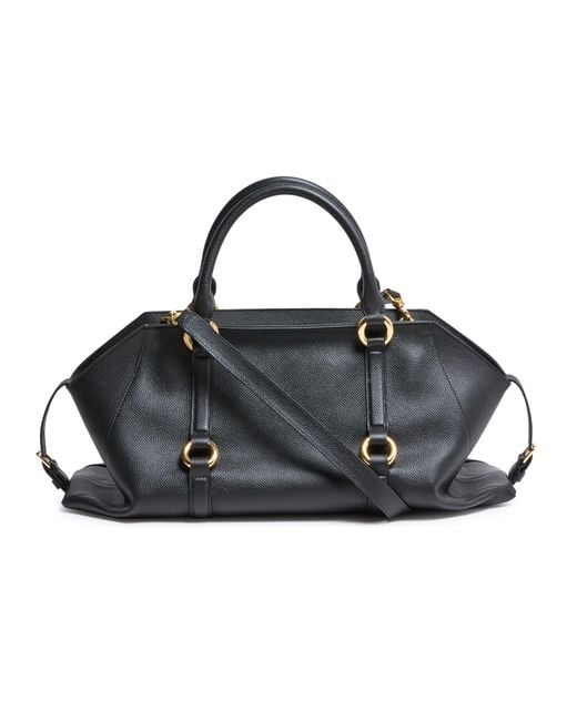 Alexander McQueen Black Kleine Handtasche Farringdon