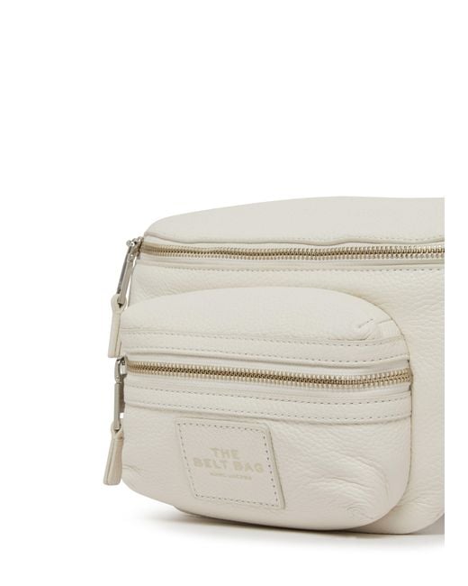 Marc Jacobs White The Belt Bag Leather Bag