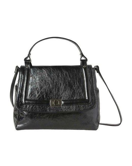 Momoní Black Momonì Flore Bag In Leather