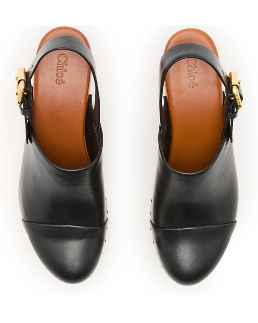 Chloé Gray Jeanette Clogs