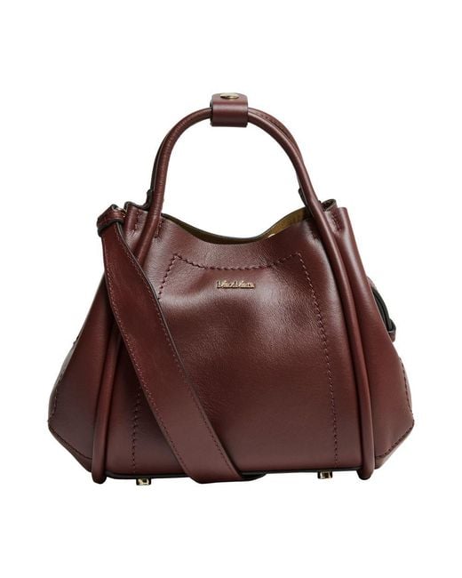 Sac À Main Marine Max Mara en coloris Brown