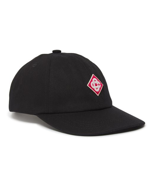 Casablancabrand Baseballcap mit Logo Diamant in Black für Herren