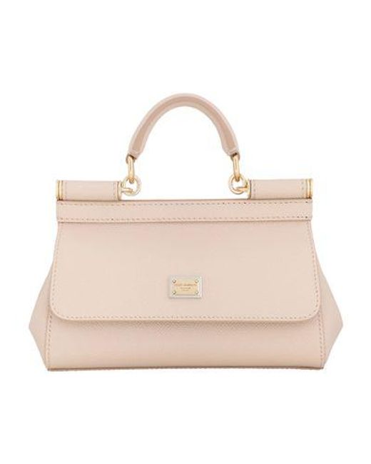 Dolce & Gabbana Pink Small Sicily Handbag