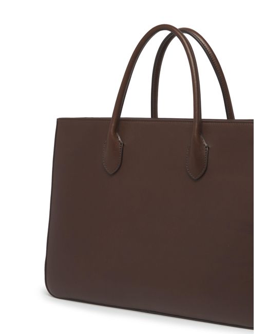The Row Brown Day Luxe Tote Bag