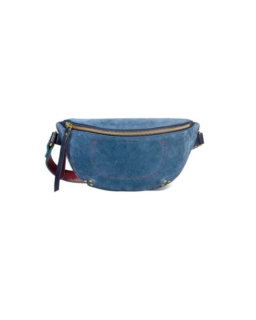 Jérôme Dreyfuss Blue Lino Belt Bag