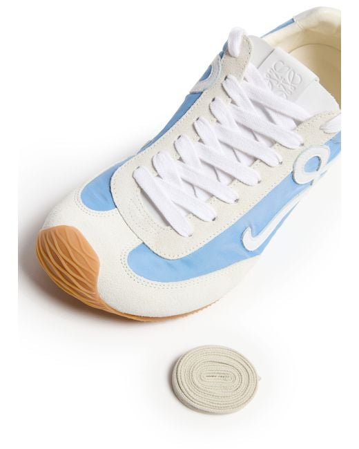 Loewe Blue Ballet Runner 2.0 Aus Nylon Und Kalbsleder