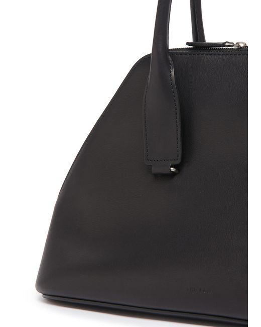 The Row Black Mittelgroße Schultertasche Devon