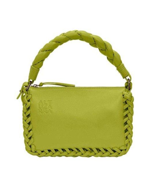 Altuzarra Green Braid Bag Small