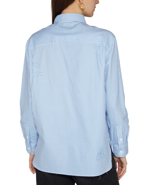 A.P.C. Blue Sela Long-Sleeved Shirt