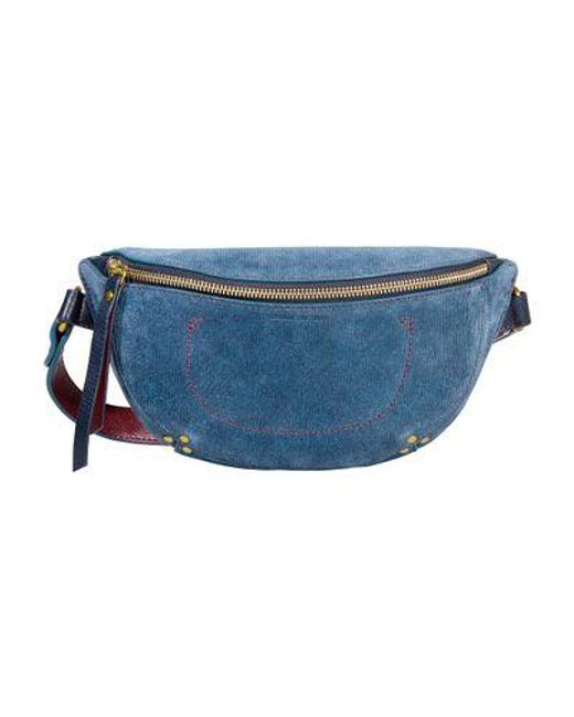 Jérôme Dreyfuss Blue Lino Belt Bag