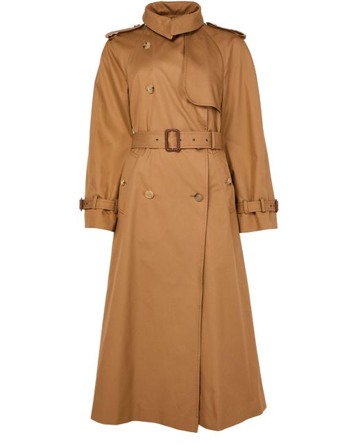 Chloé Brown Cotton Gabardine Trench