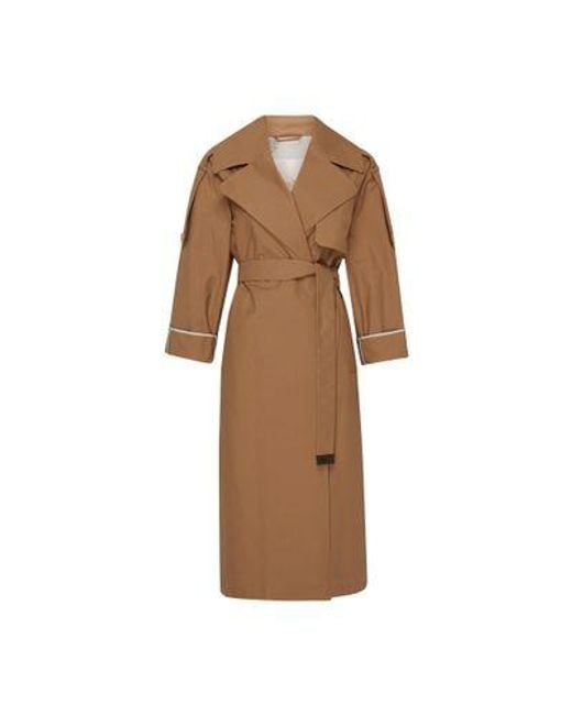 Max Mara Brown Utrench Trench -the Cube
