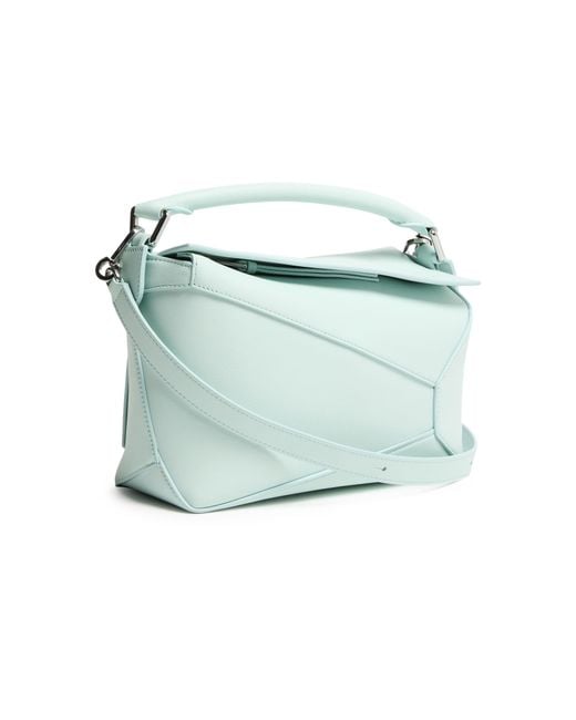 Loewe Blue Small Puzzle Edge Bag