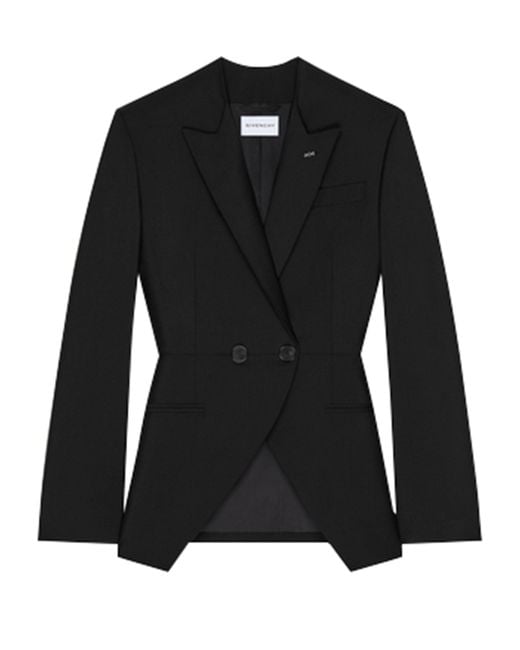 Givenchy Black Double-Breasted Jacket