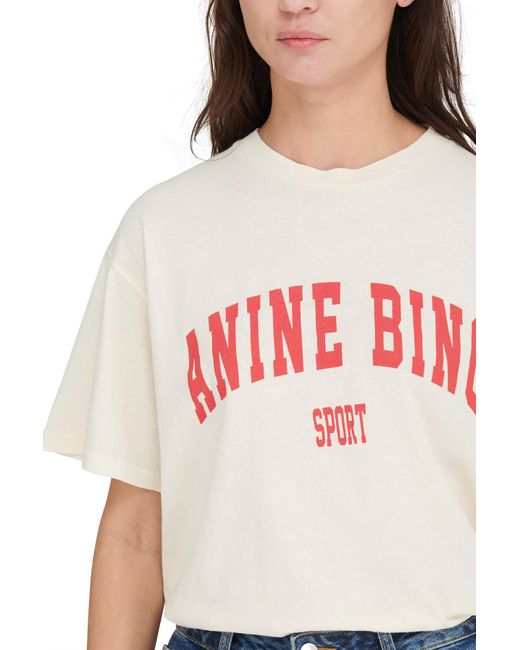 Anine Bing William T-shirt | Lyst