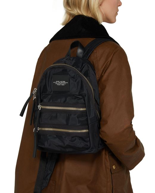 Marc Jacobs Black The Medium Backpack