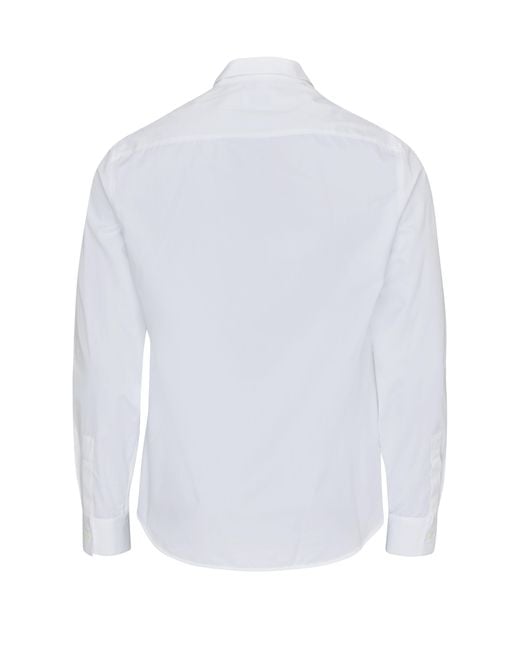 Off-White c/o Virgil Abloh White Ow Emb Shirt Heavycot Front Collar for men