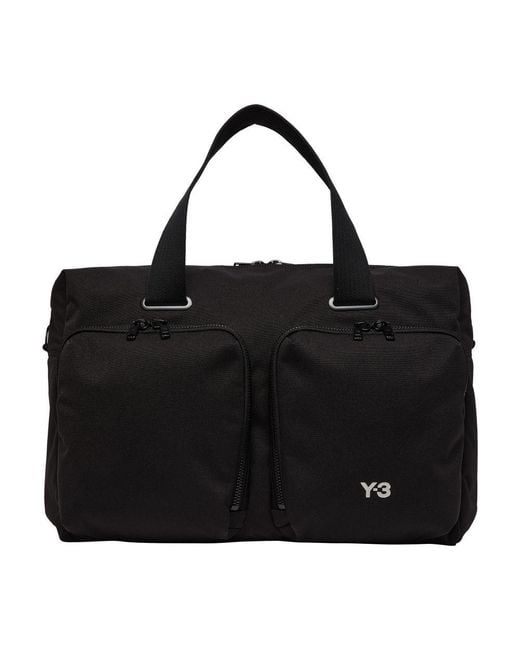 Y-3 Black Y-3 Holdall Bag for men