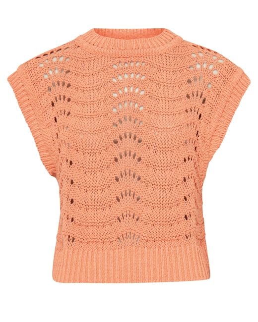 Sessun Orange Haki Knit Sweater