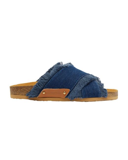 See By Chloé Blue Prue Sandals