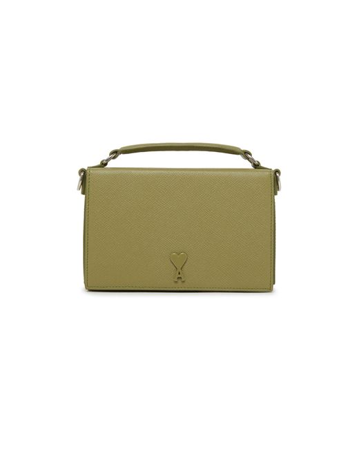 AMI Green Ami De Cœur Lunch Box Bag for men