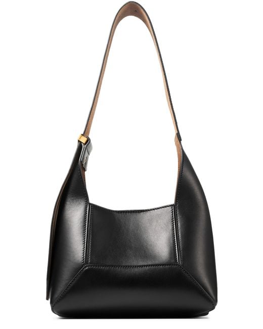 Jimmy Choo Black Hobo Diamond Bag