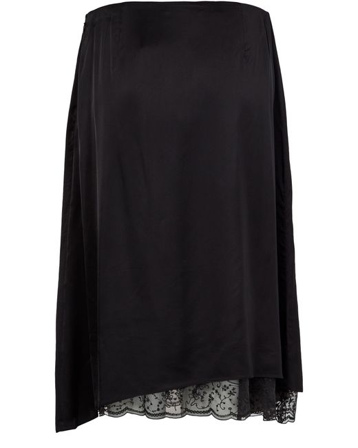 Acne Black Midi Skirt
