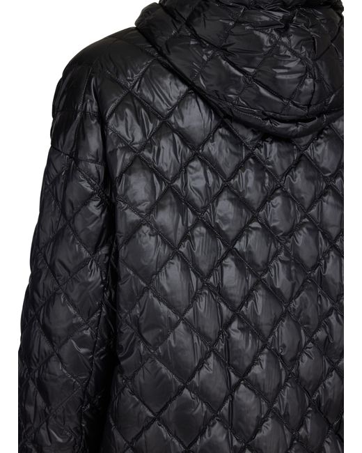 Max Mara Black The Cube Espaceci Quilted Down Jacket
