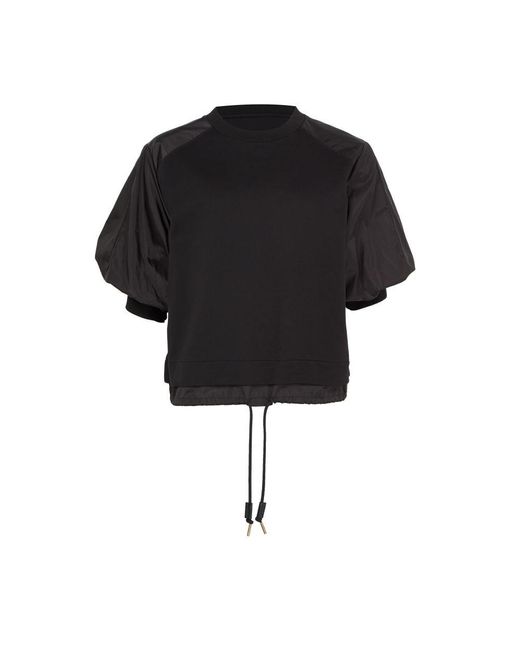 Moncler Black Short Sleeved T-Shirt