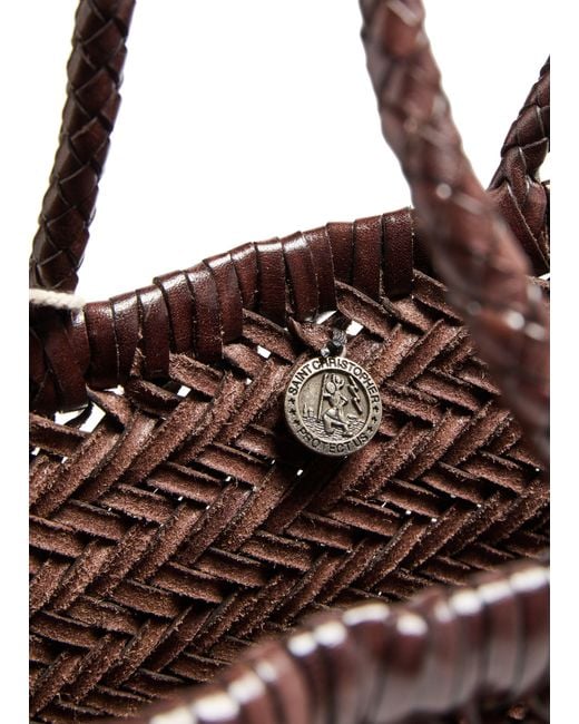 Dragon Diffusion Brown Triple Jump Small Handbag