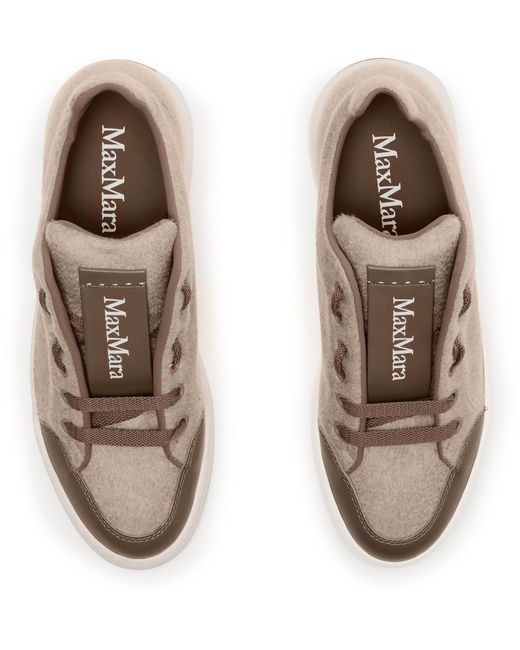 Max Mara Pink Maxi Sneakers