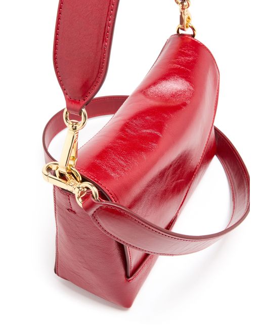 Wandler Red Baguette-Tasche Oscar