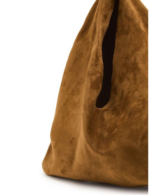 The Row Brown Bindle Small Shoulder Bag