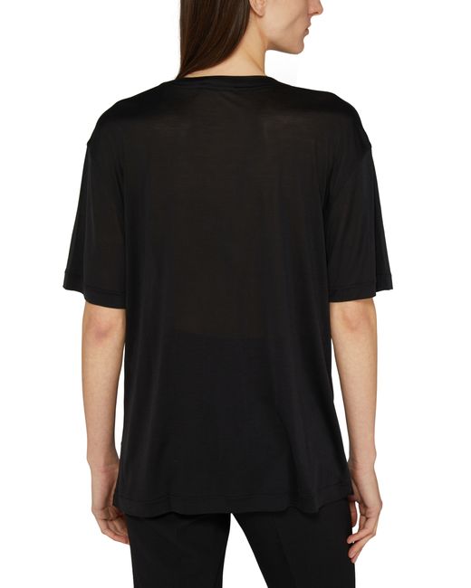 Lemaire Black Soft T-Shirt