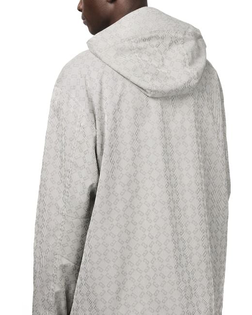 Givenchy Windbreaker Aus Jacquard Mit Monogramm 72 in Gray für Herren