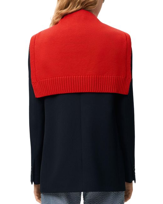Loewe Blue Wool Blazer