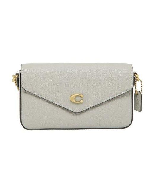 COACH Wyn Crossbody in Gray Lyst
