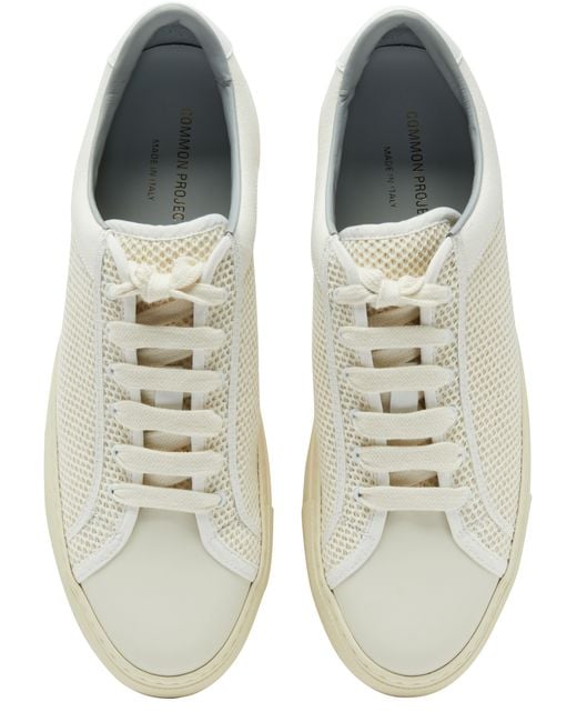 Common Projects White Rétro Sneakers for men