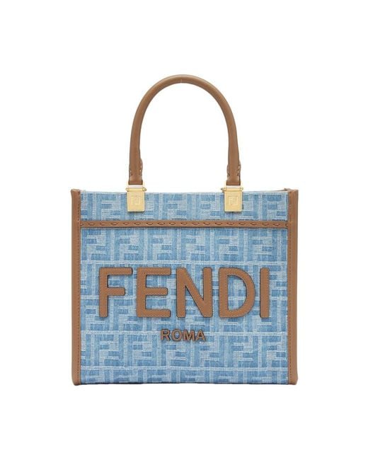 Fendi Blue Sunshine Small Bag