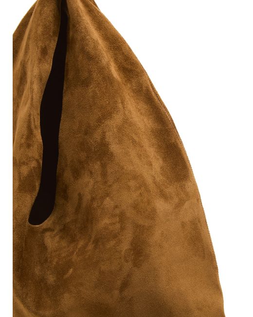 The Row Brown Bindle Small Shoulder Bag