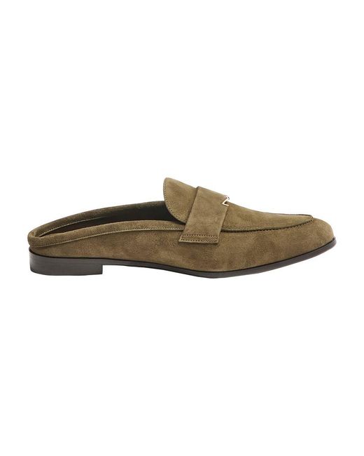 Max Mara Brown Mokassin-Mules