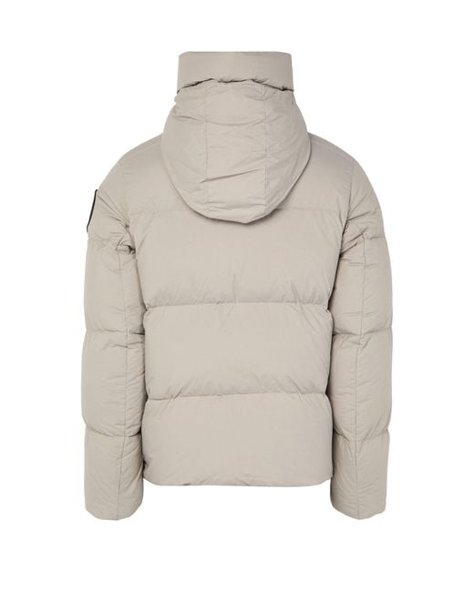 Canada Goose Gray Crofton Puffer Jacket for men