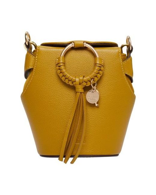 See By Chloé Yellow Joan Bucket Bag