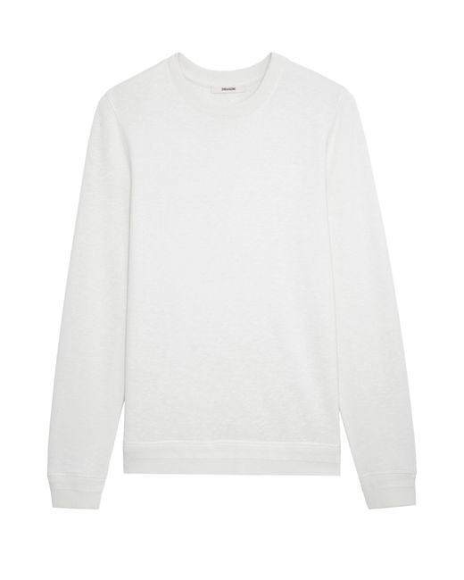 Sweatshirt Stony Zadig & Voltaire pour homme en coloris White